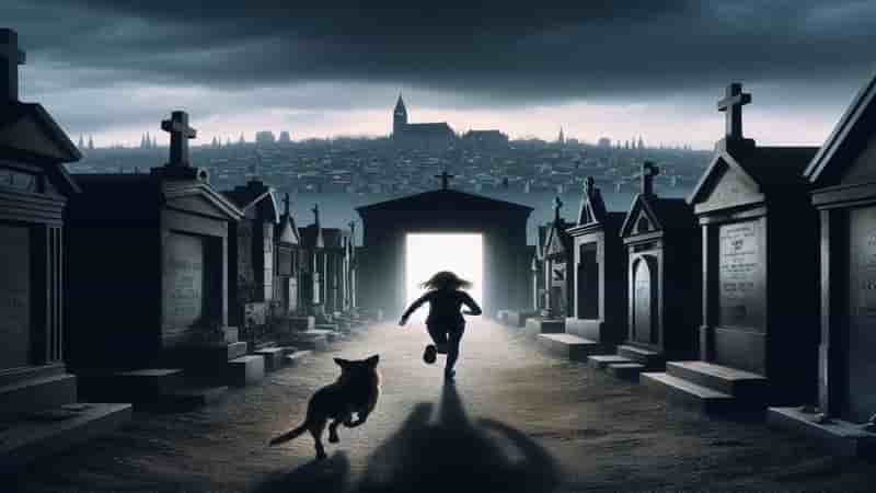 Aparición de un cementerio