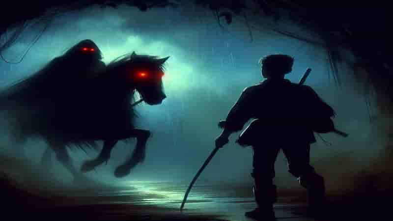 El campesino y el jinete