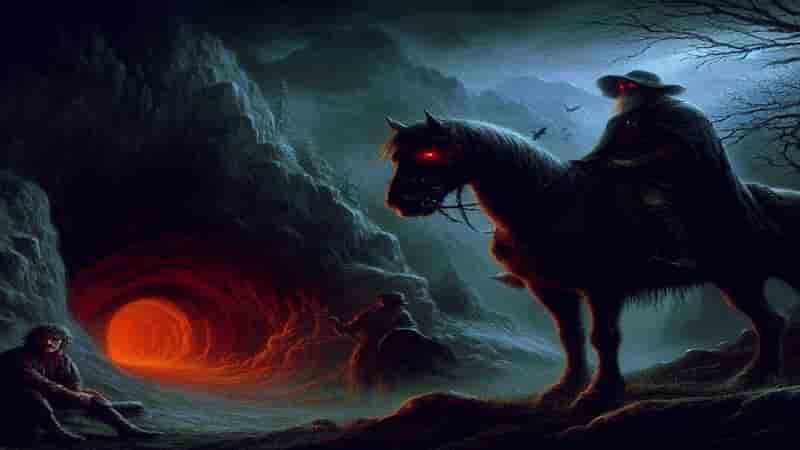 El campesino y el jinete