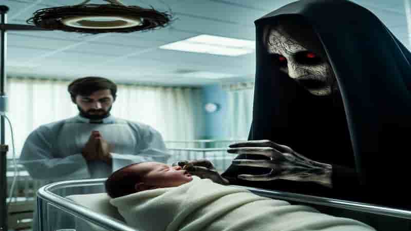 La mujer sin rostro en el hospital