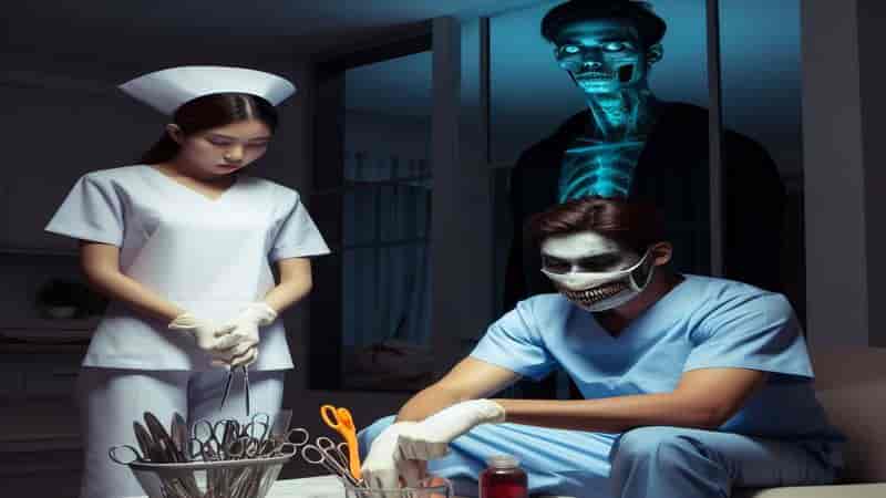 La protección de la muerte – Una historia de terror en el Quirófano